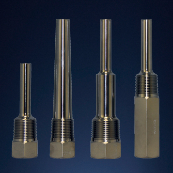 Thermowells machined from bar stock